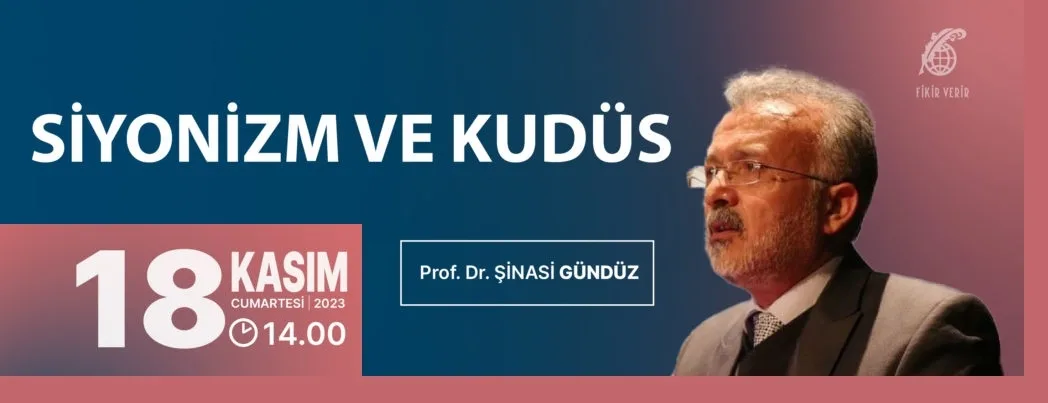 Prof. Şinasi Gündüz, 18 Kasım Cumartesi günü