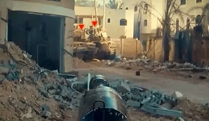 Kassam Tugayları, işgalciye ait birçok tankın tahrip edildiğini duyurdu