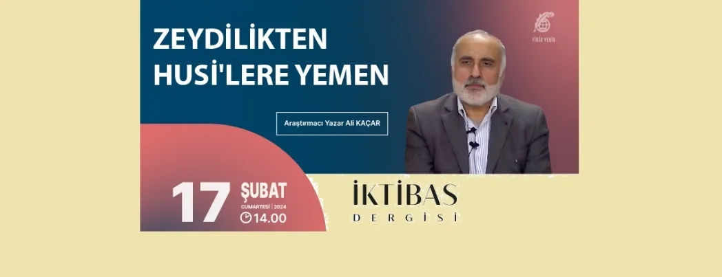İktibas’a bu cumartesi Ali Kaçar konuk oluyor