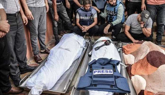 Gazze’de katledilen gazetecilerin sayısı 132'ye yükseldi