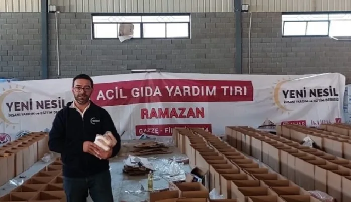 Gazzeli Kardeşlerimize Gıda Yardımı