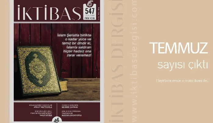 İktibas’ın yeni sayısında ana konu Şeriat tartışması