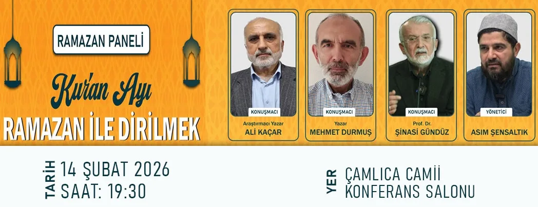 Ramazan ve Kur’an Paneline Dâvet!