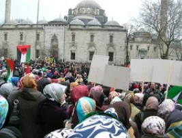 Beyazıt Meydanı Şehid Gazze için doldu