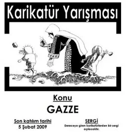 Gazze&nbsp;konulu karikatür yarışması