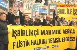 İstanbul, Ankara ve Sakarya’da Abbas’a protesto