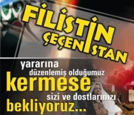 Filistin ve Çeçenistan Kermesi Bağcılar’da başladı