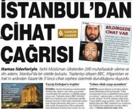 Gazze Sempozyumu’ndan da rahatsız oldular