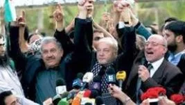 Galloway: Hepimiz Filistinliyiz, Heniyye&nbsp;ortak liderimiz