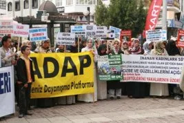 Zulme karşı Antalya’da ortak ses