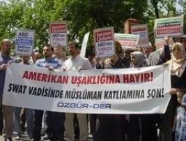 Özgür-Der: Müslüman halklar yalnız değildir