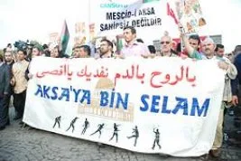 İstanbul Aksa’ya destek sloganlarıyla inledi