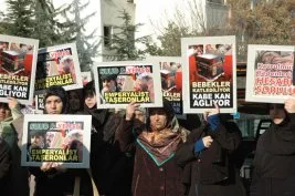 Katliamcı Suud ve Yemen rejimlerine protesto