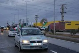 Konvoy Laskiye Limanı’na doğru yola çıktı