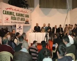 Aksa muhafızı Raid Salah, Ankaralı Müslümanlarla buluştu