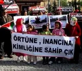 Başörtüsü eylemlerinden notlar