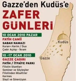 İstanbul’da, “Gazze’den Kudüs’e Zafer Günleri”