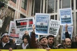 Siyonist katile İstanbul ve Ankara’da protesto