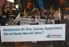 Gazze zaferi yıldönümü İstanbul’da kutlandı