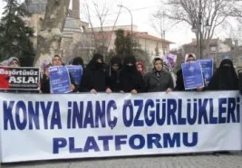 Konya’da NATO ve işbirlikçilerine&nbsp;tepki