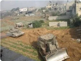 İşgal Güçleri Gazze’de tarım arazilerini tahrip etti