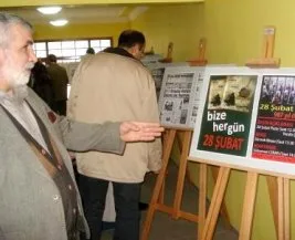 TOKAD 28 Şubat manşetlerini sergiledi