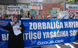 İzmir’de faşist uygulamaya protesto