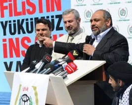 “Gazze’ye canlı kalkan olarak gidiyoruz”