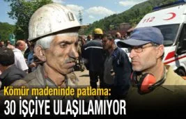 30 madenci yeraltında mahsur, bekleyiş sürüyor