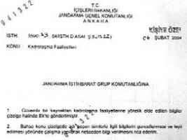 2004'te&nbsp;üst düzey bürokratları&nbsp;fişlemişler