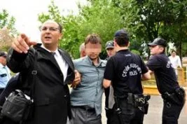 Tekirdağlı avukattan siyonist bisikletçilere saldırı