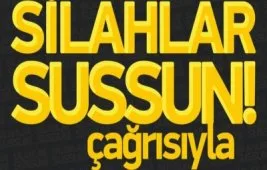 Silahların susması için yürüyüş