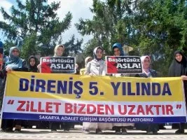 “Başörtüsü sorunu yok” diyen AK Parti’ye tepki!