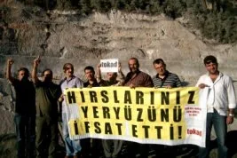 TOKAD, doğanın ifsadını protesto etti