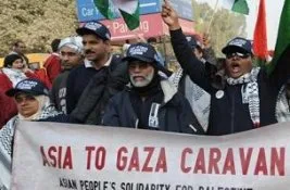 Gazze için Asya konvoyu yola çıktı