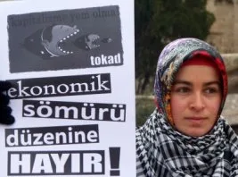Tokat’ta asgari ücreti protestosu