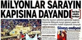 Basın, Mısır&nbsp;isyanını bugün nasıl gördü? (Birinci sayfalar)