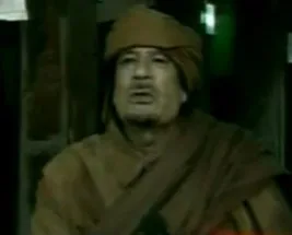 Kaddafi konuştu: Yakarım, yıkarım