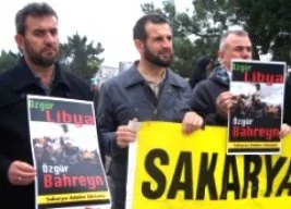 Sakarya’dan Libya ve Bahreyn halkına destek