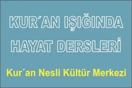 “Kur’an Işığında Hayat Dersleri” başlıyor