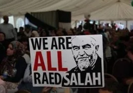Londra’da dün “Raid Salah’la Dayanışma Günü”ydü