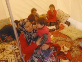 Deprem ve üşümeyen yürekler...