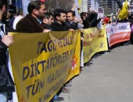 İLKAV, Suriye halkı için Ankara’da meydandaydı