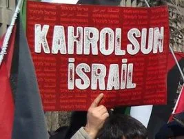 Katil İsrail protestosuna beraat