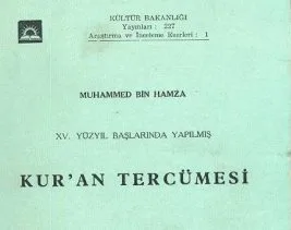 Molla Fenari’nin meali yeniden basılsın!