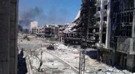 Humus’taki ağır bombardımanda 3 kişi hayatını kaybetti