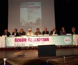 Özbekistan konferansında, tağut Kerimov’un zulümleri anlatıldı