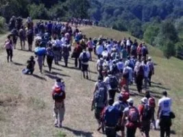 Bosna’da 10 bin kişinin katılımıyla ‘ölüm yürüyüşü’
