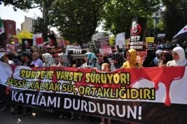 Tireymse katliamı Fatih’te protesto edildi