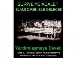 Dayanışma Platformu’ndan Suriye halkına yardım çağrısı